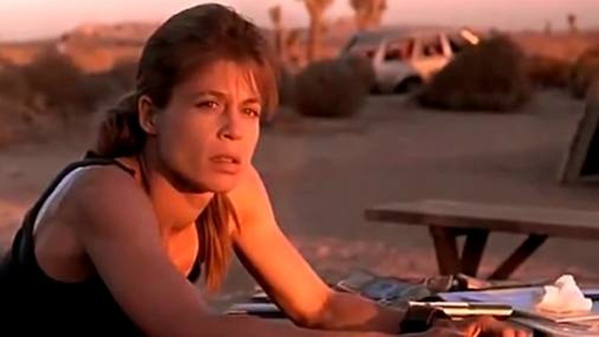 Linda Hamilton gav actionkvinnan ett ansikte när hon spelade den tuffa Sarah Connor i Terminator 2: Judgment Day.